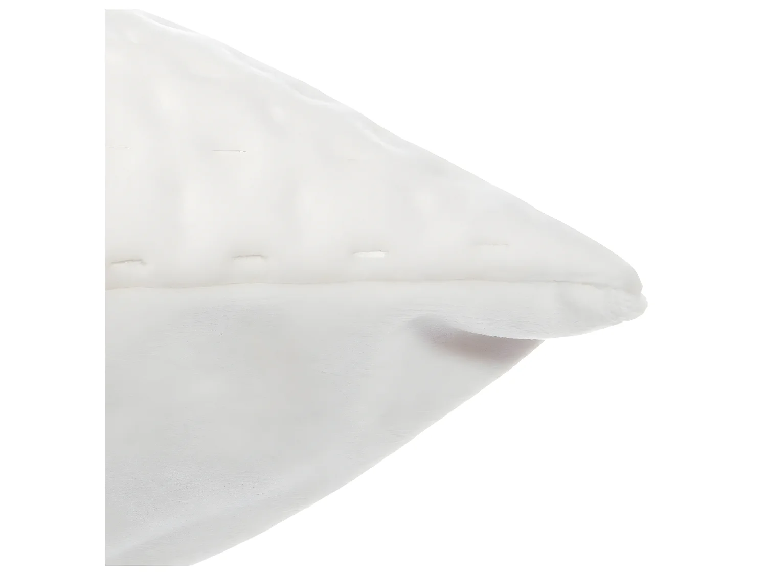 Coussin déhoussable Ivoire en Velours embossé 40 x 40 cm