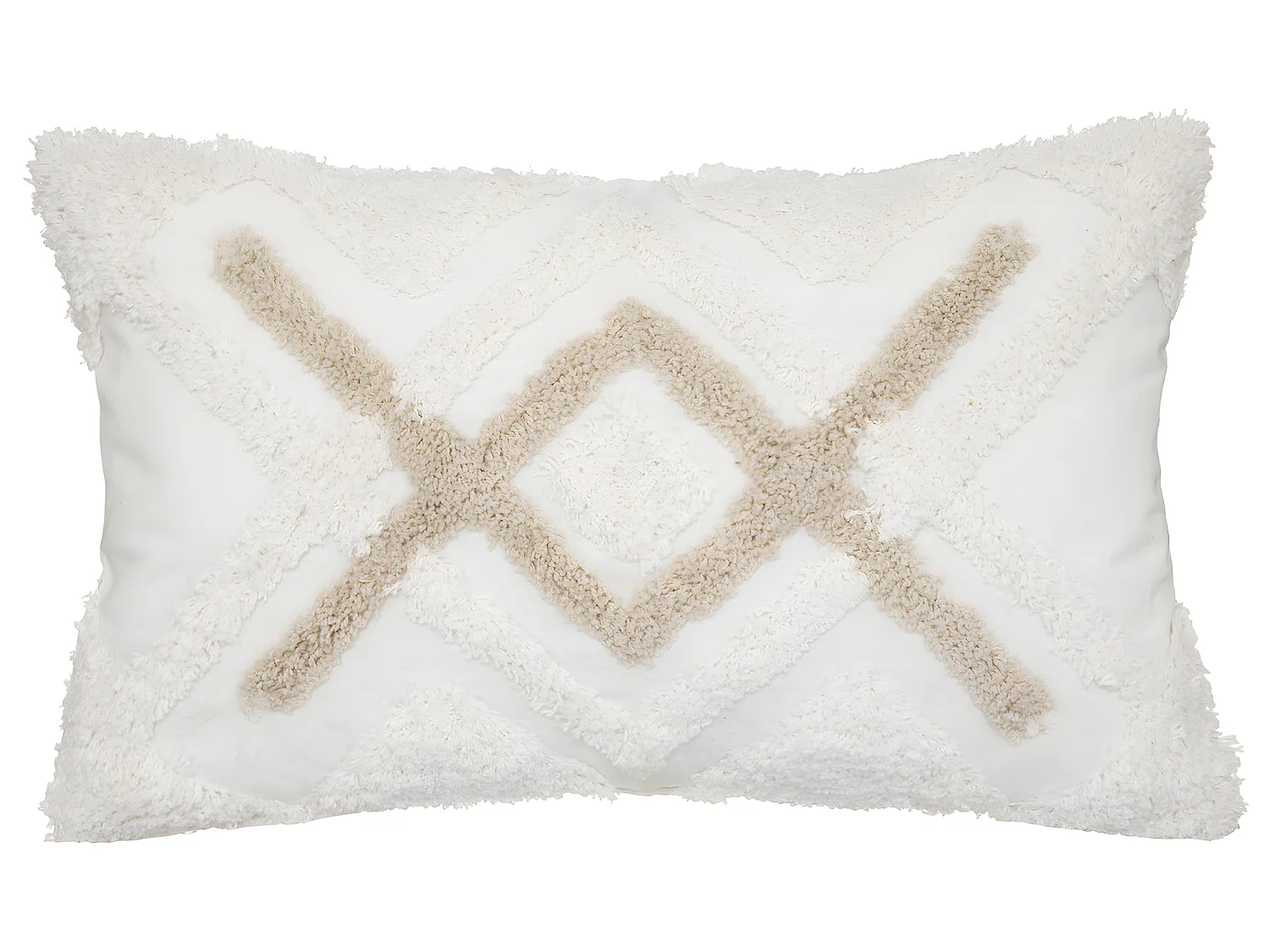 Rechteckiger getufteter Kissenbezug 30 x 50 cm