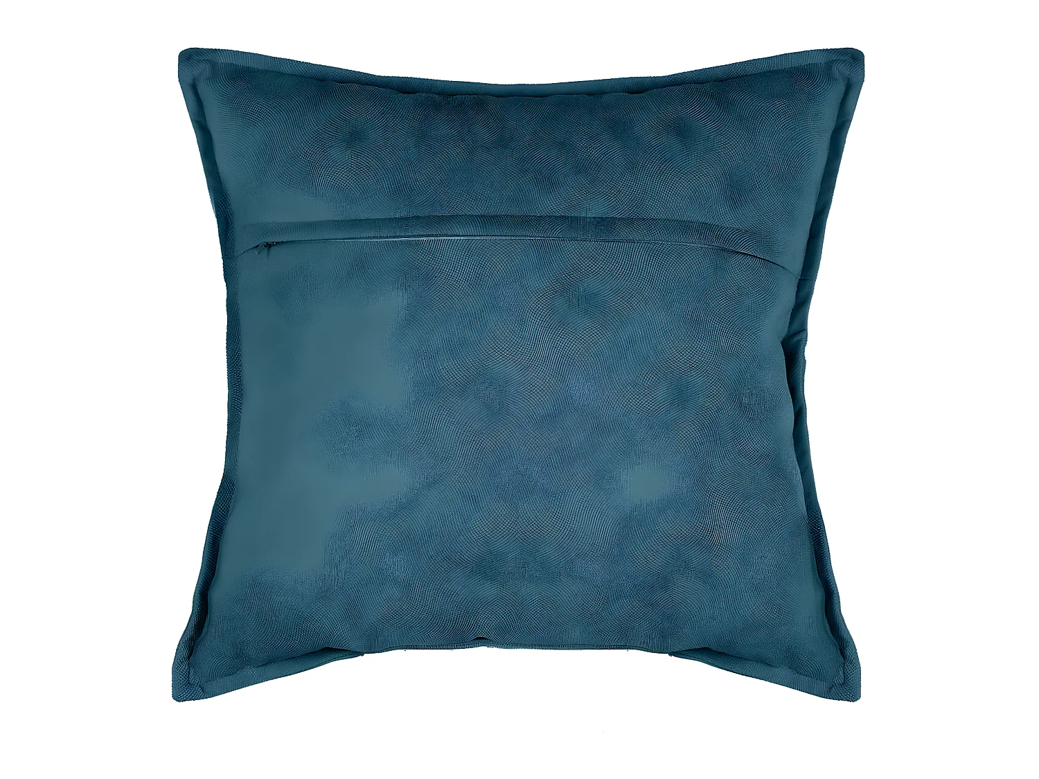 Coussin déhoussable Bleu 55 x 55 cm