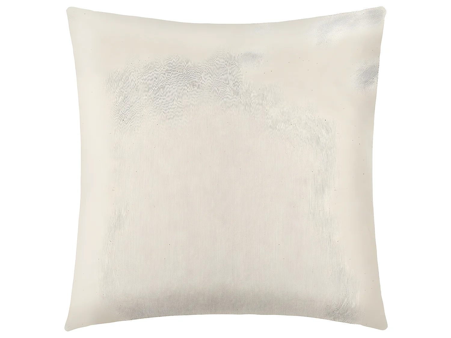 Housse de Coussin chenille Géométrique Ocre 40 x 40 cm