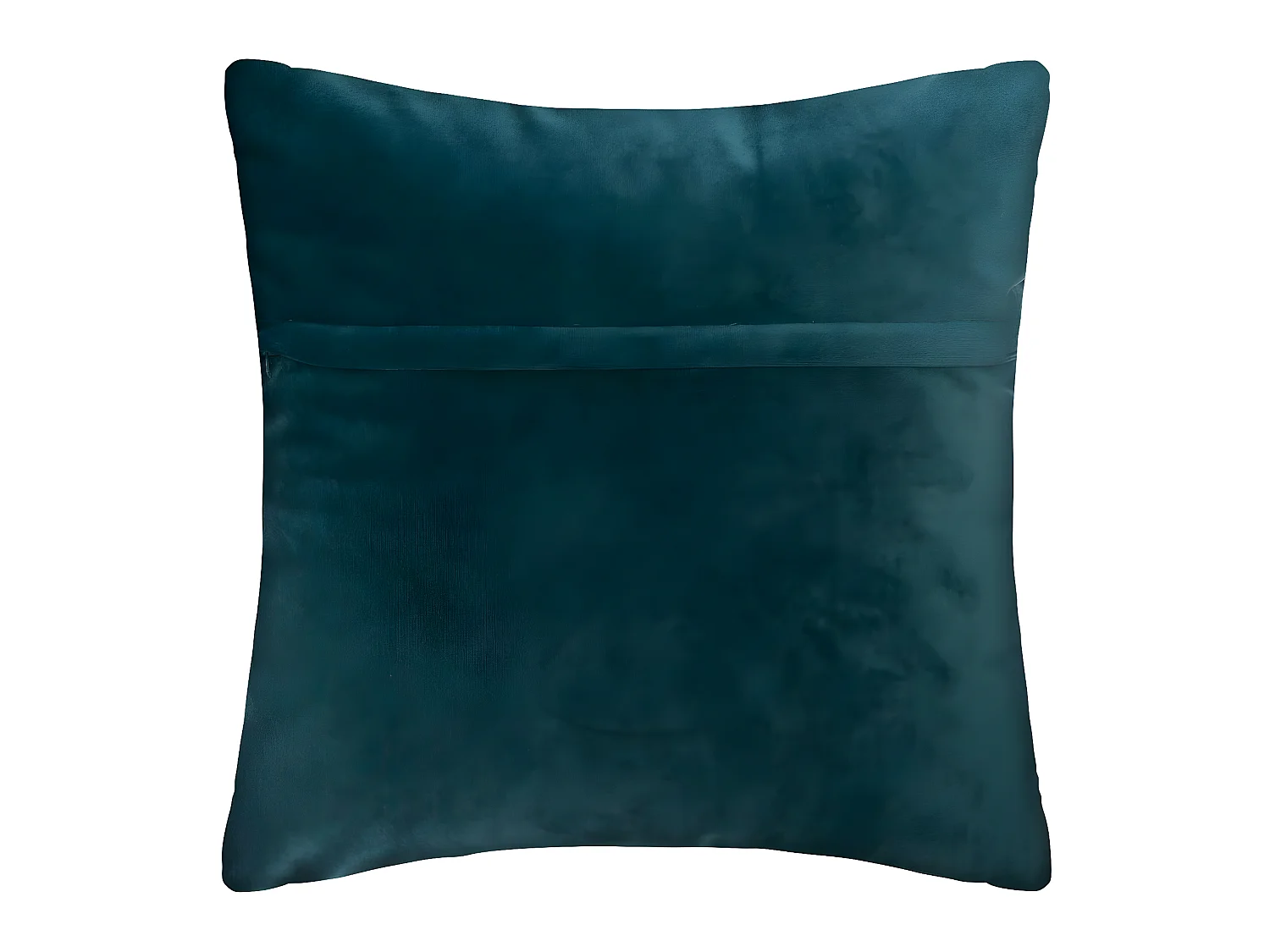 Cojín desenfundable de terciopelo texturizado