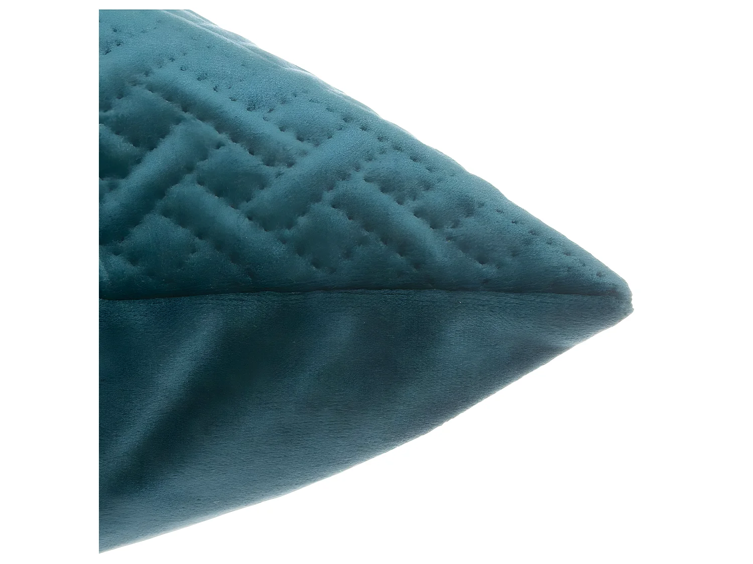 Cojín desenfundable de terciopelo texturizado