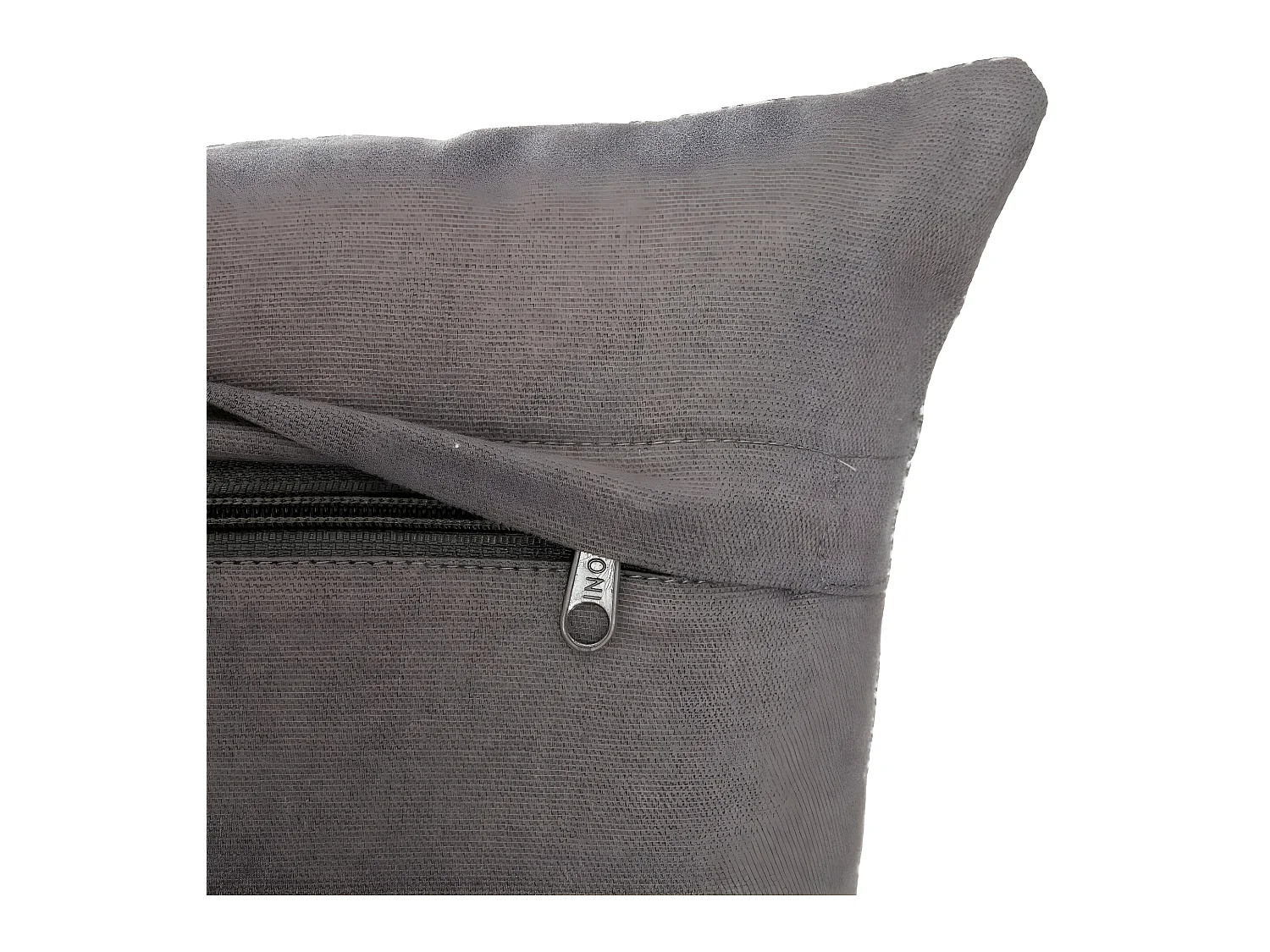 Cojín Atmosphera Otto Gris Algodón (50 x 30 cm)
