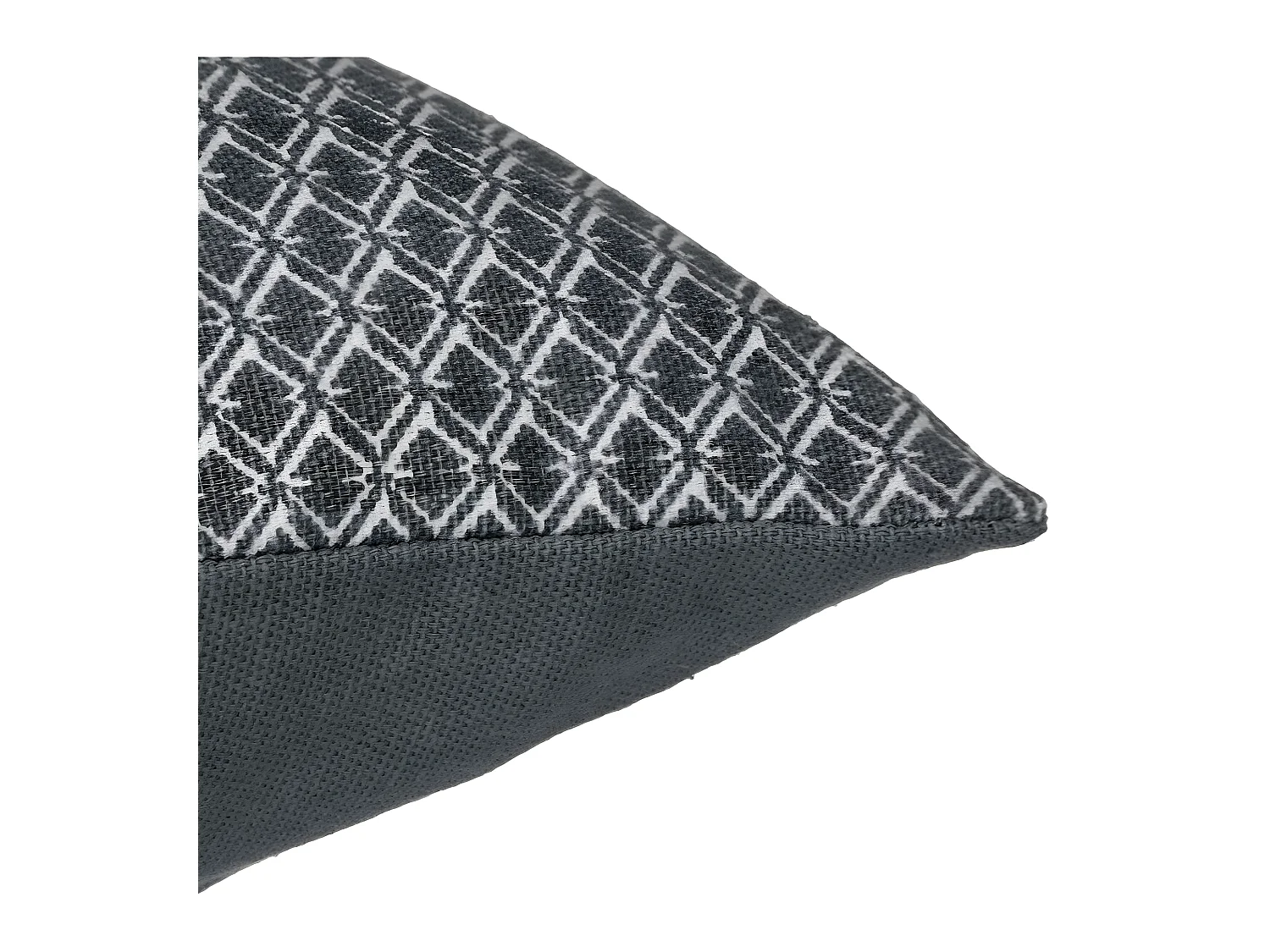 Cojín Atmosphera Otto Gris Algodón (50 x 30 cm)