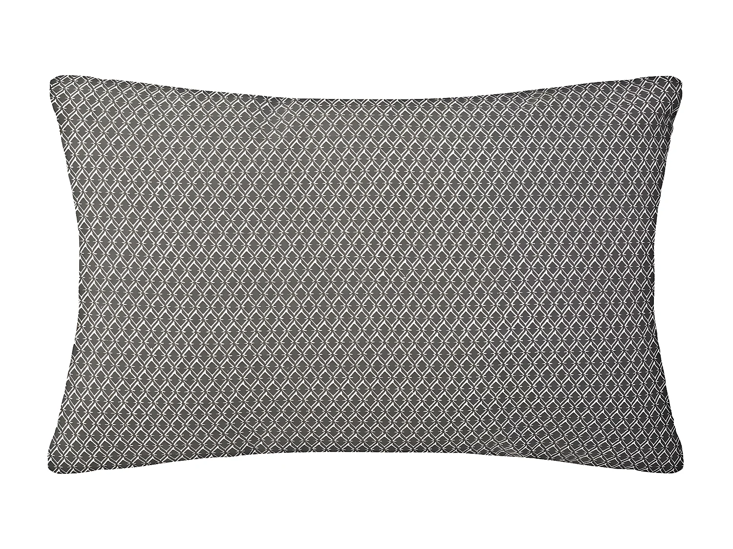 Coussin décoratif déhoussable en Coton Gris Otto 30 x 50 cm