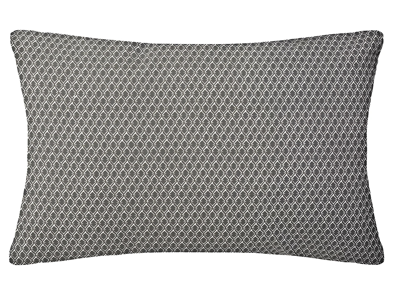 Coussin décoratif déhoussable en Coton Gris Otto 30 x 50 cm