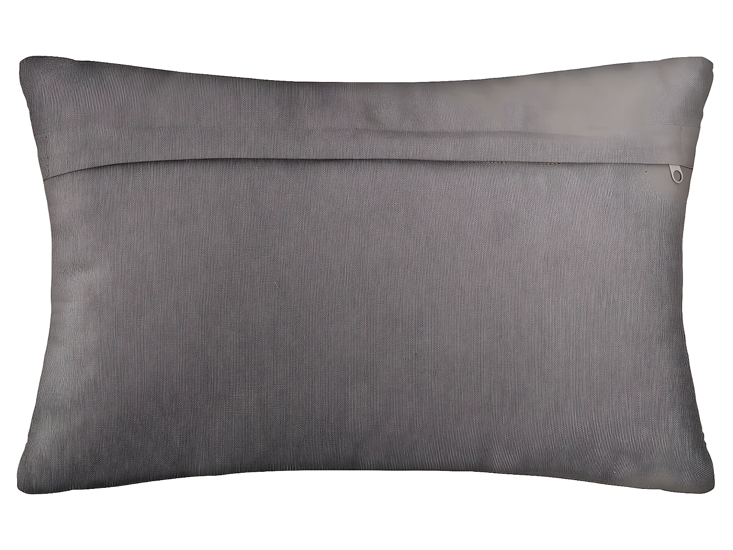 Coussin décoratif déhoussable en Coton Gris Otto 30 x 50 cm