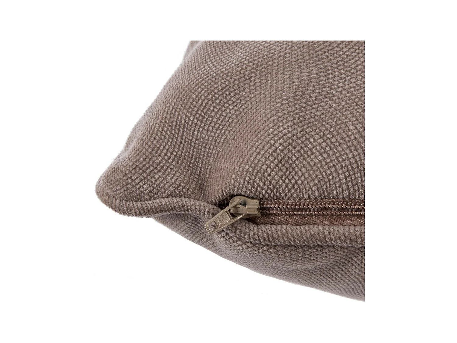 Coussin déhoussable Taupe 30 x 50 cm