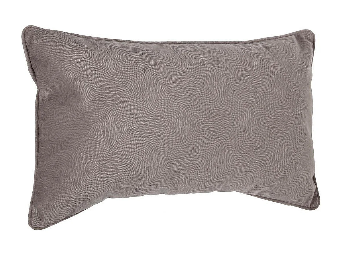 Coussin déhoussable Taupe 30 x 50 cm