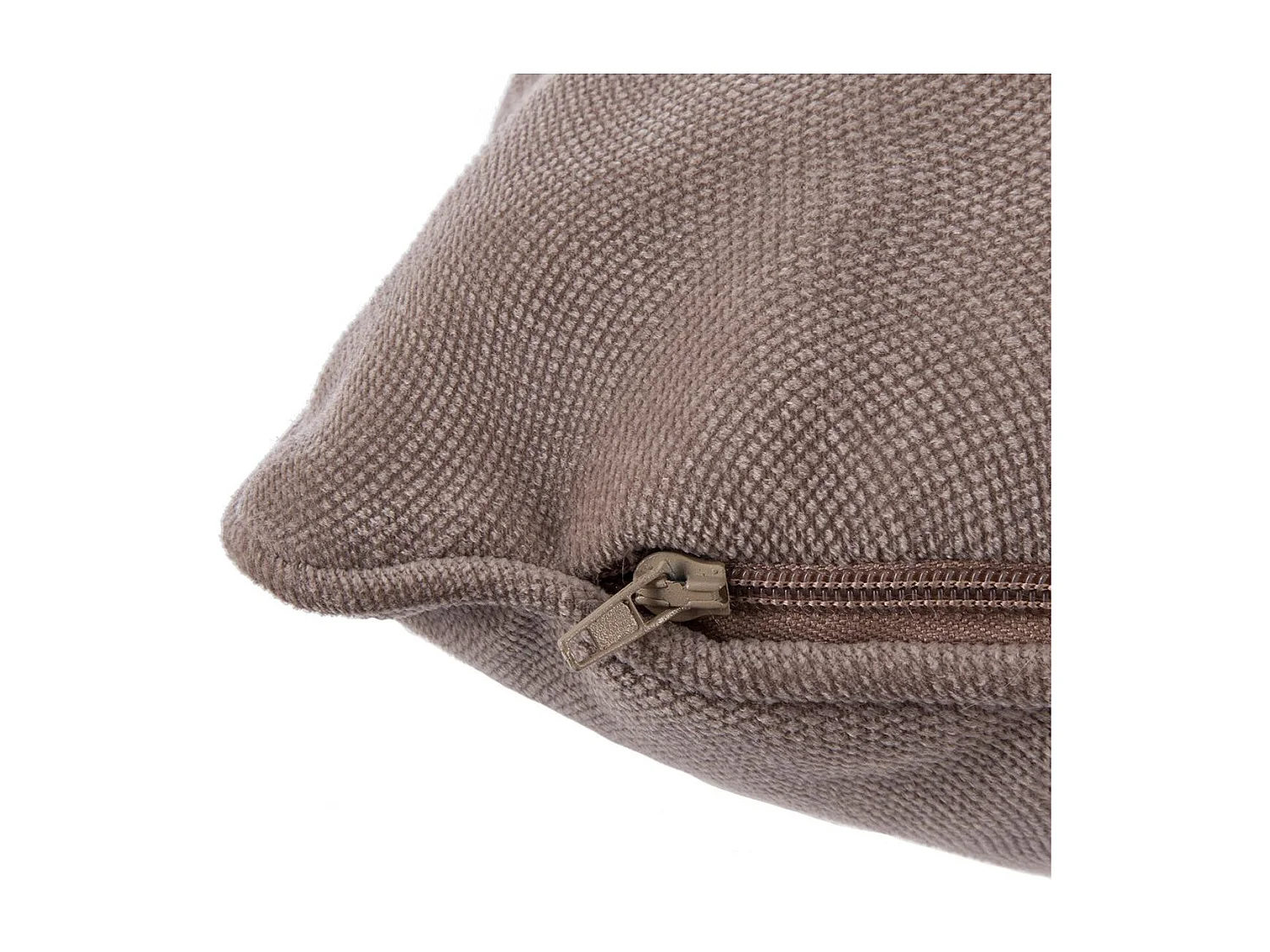 Coussin déhoussable Taupe 30 x 50 cm