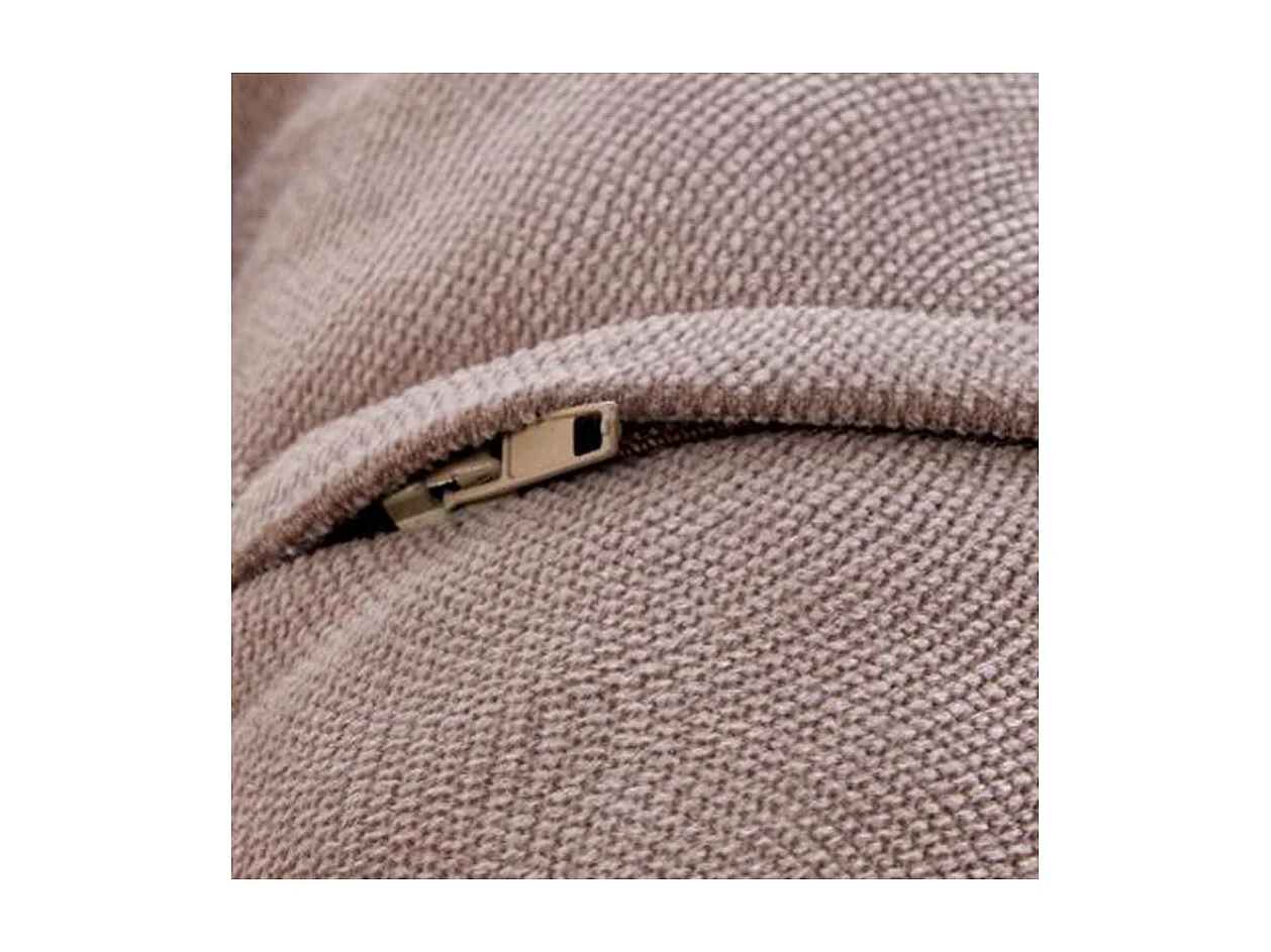 Coussin déhoussable Taupe 30 x 50 cm