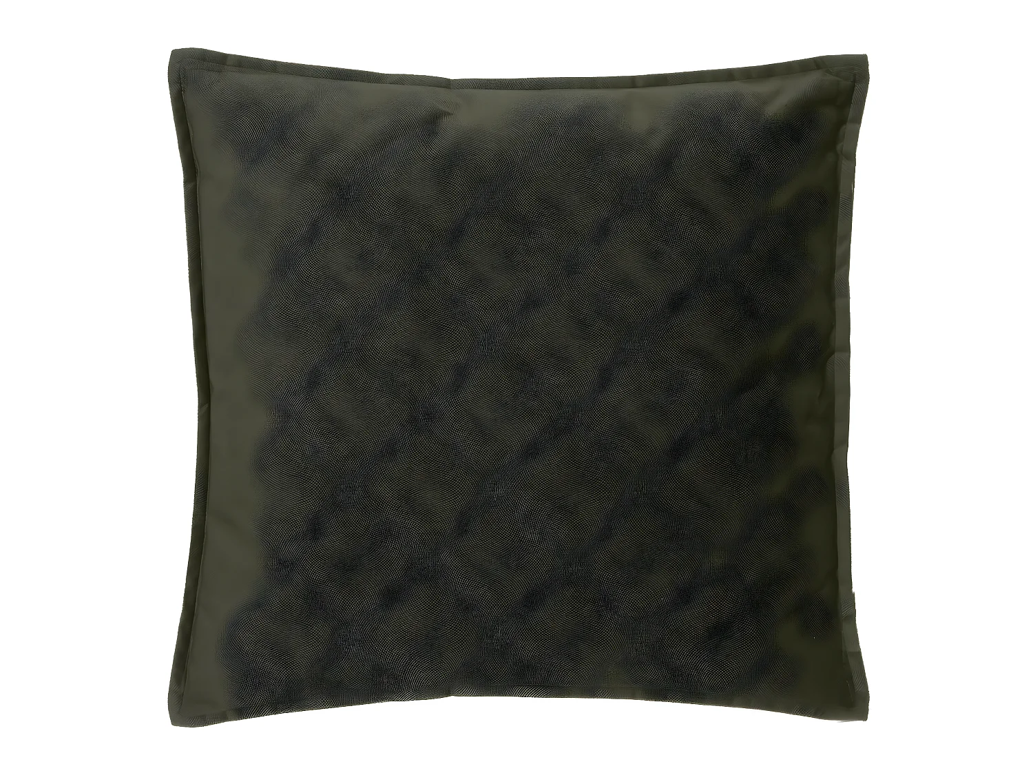 Coussin déhoussable Vert kaki 55 x 55 cm