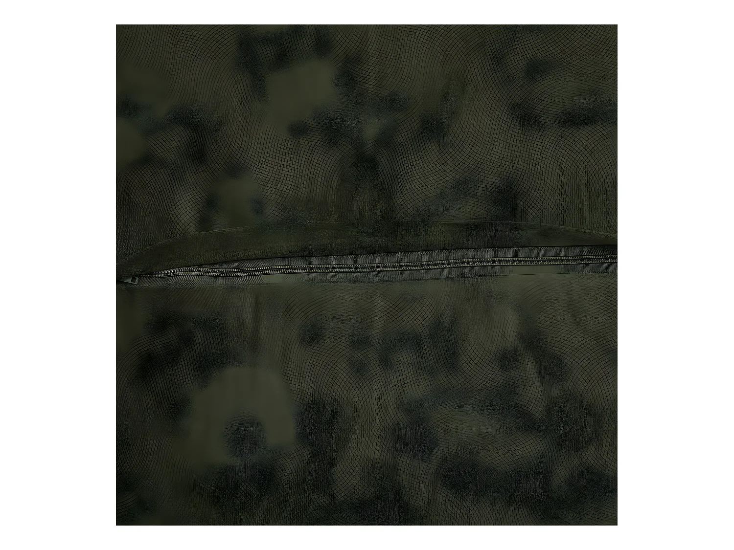 Coussin déhoussable Vert kaki 55 x 55 cm