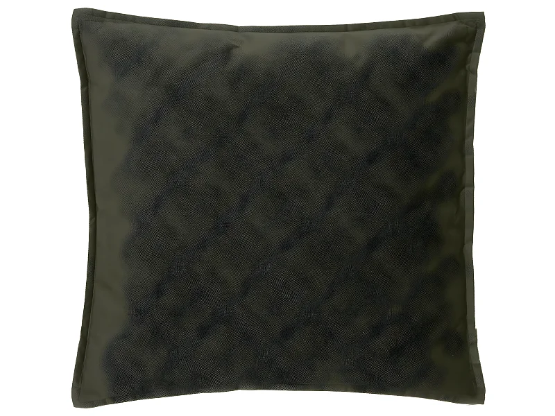 Coussin déhoussable Vert kaki 55 x 55 cm