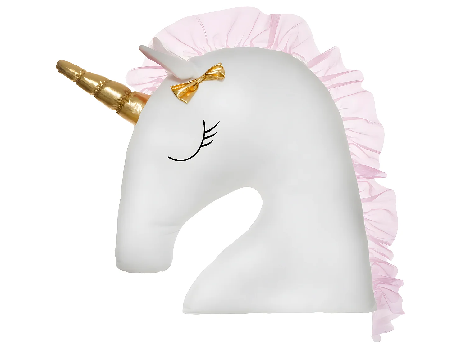 Grand Coussin décoratif Licorne avec Broderie