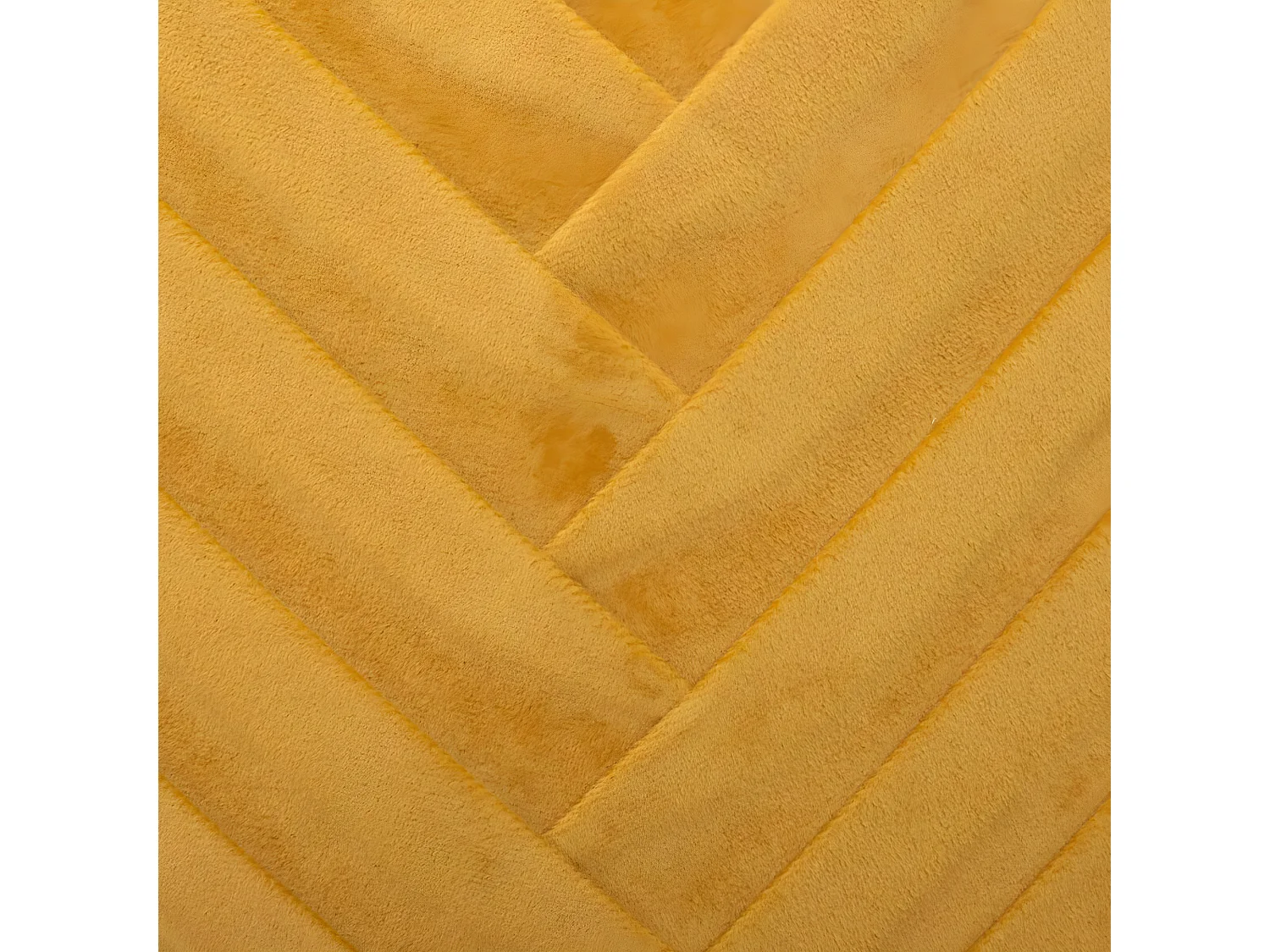 Coussin déhoussable Velours tressé Ocre 40 x 40 cm