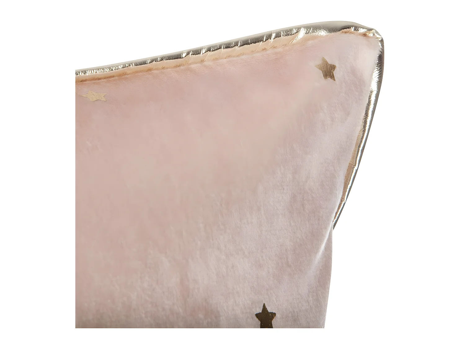 Coussin décoratif déhoussable Rêves dorés 40 x 40 cm