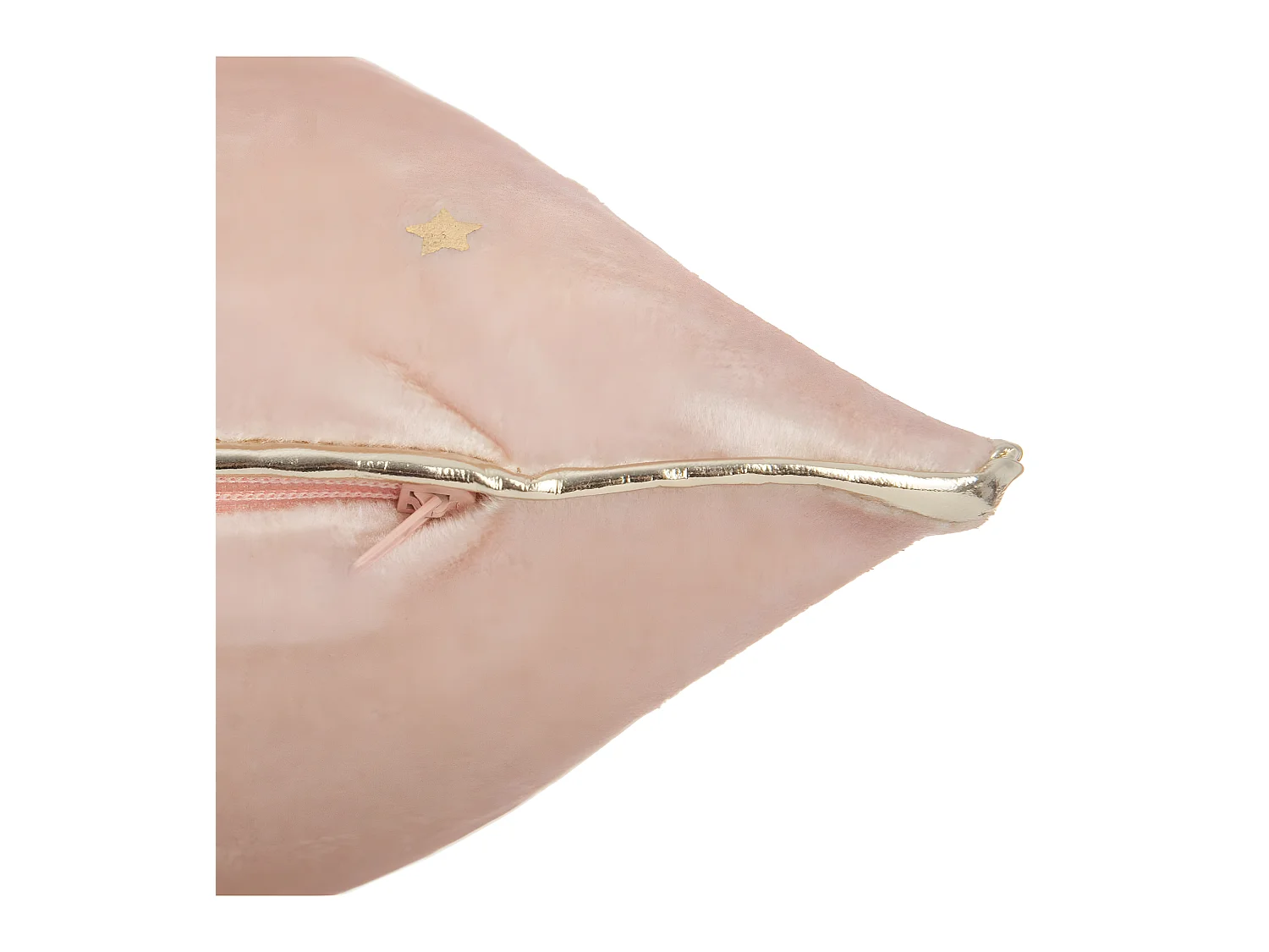 Coussin décoratif déhoussable Rêves dorés 40 x 40 cm