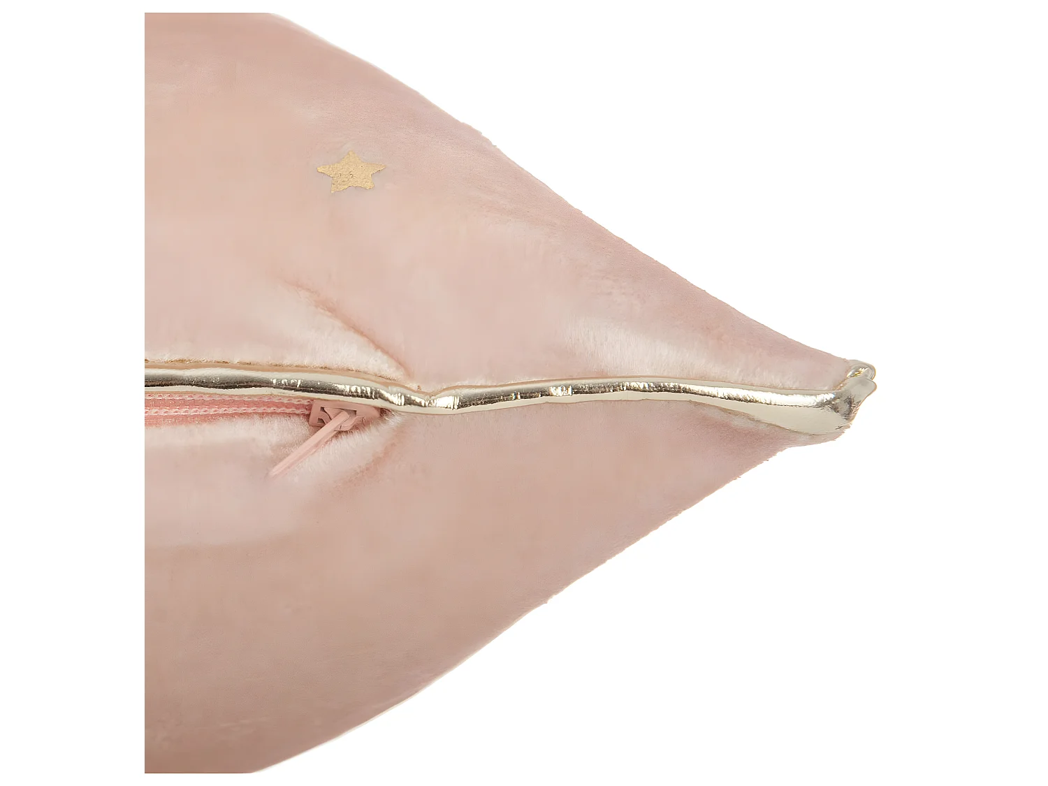 Coussin décoratif déhoussable Rêves dorés 40 x 40 cm