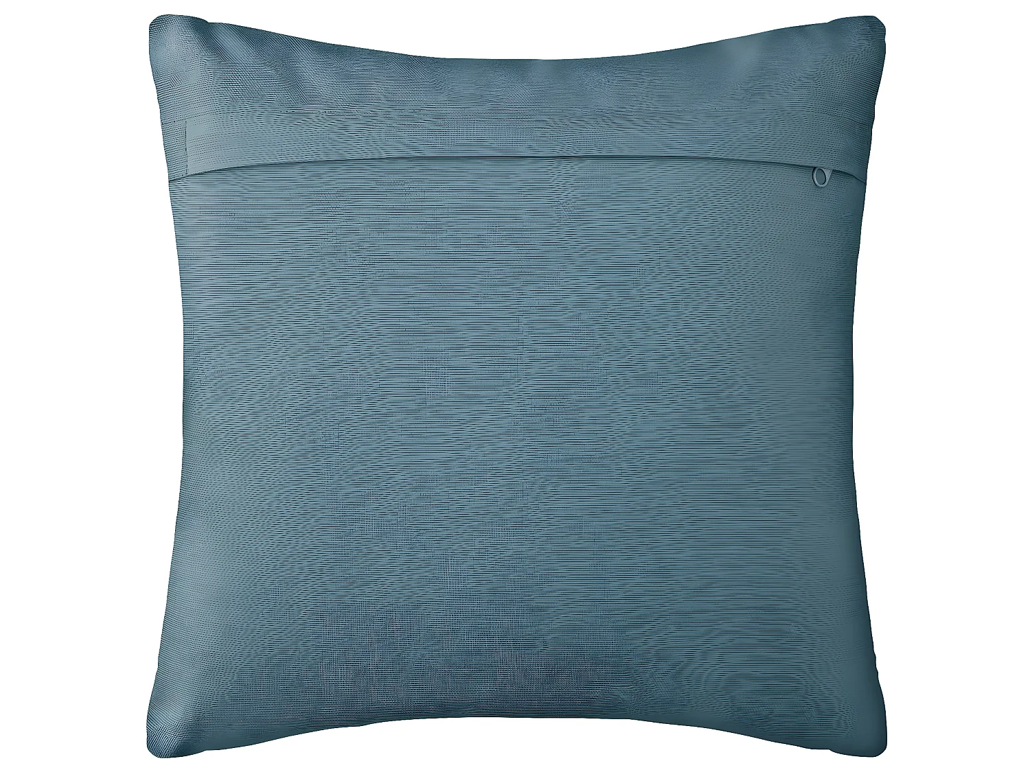 Coussin décoratif déhoussable en Coton Bleu Otto 38 x 38 cm