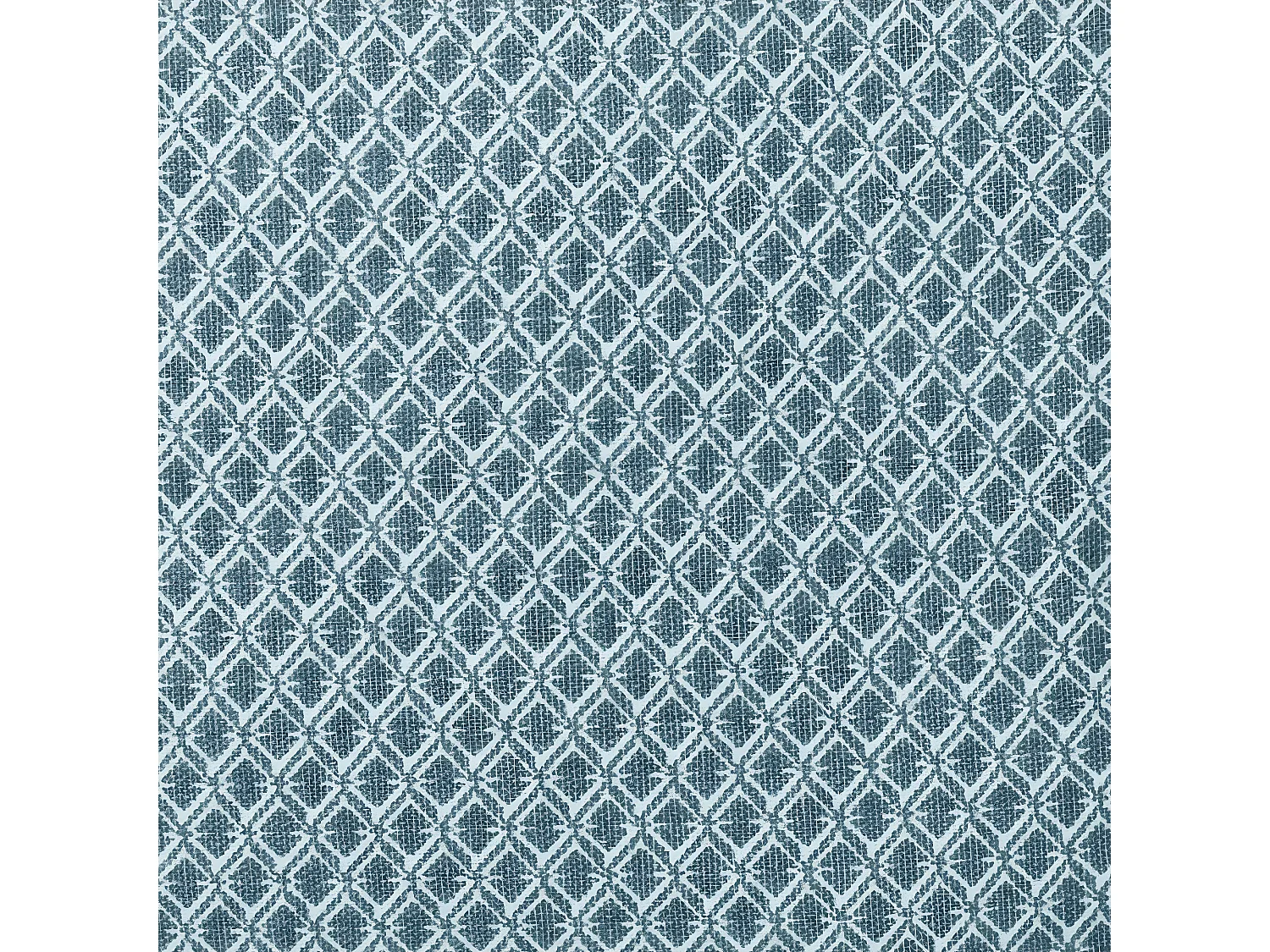 Coussin décoratif déhoussable en Coton Bleu Otto 38 x 38 cm