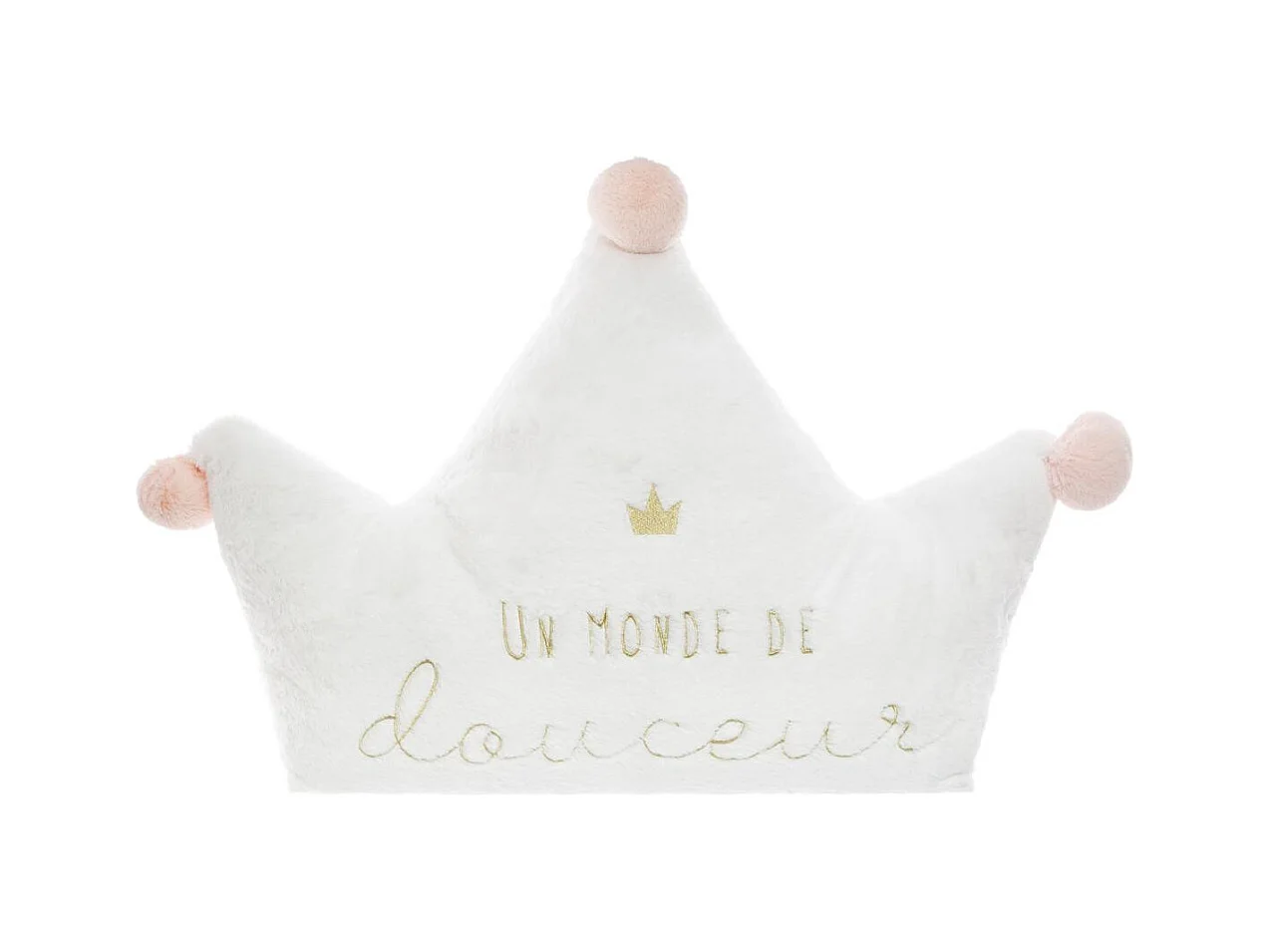 Grand Coussin décoratif Princesse 65 x 50 cm