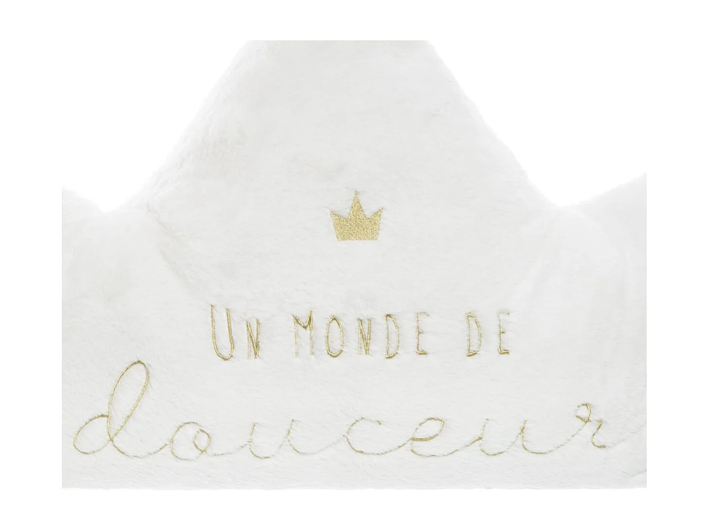 Grand Coussin décoratif Princesse 65 x 50 cm