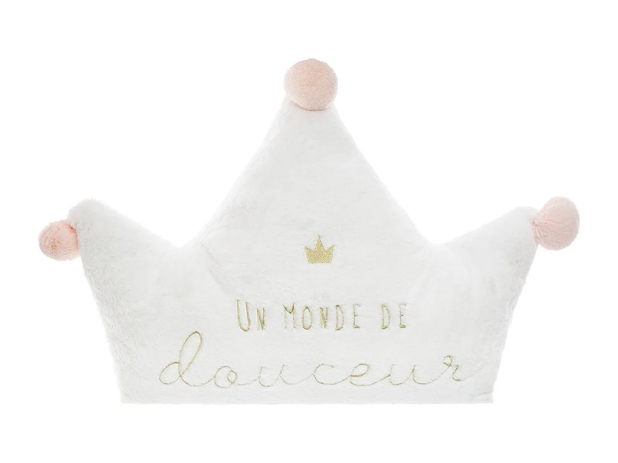 Grand Coussin décoratif Princesse 65 x 50 cm