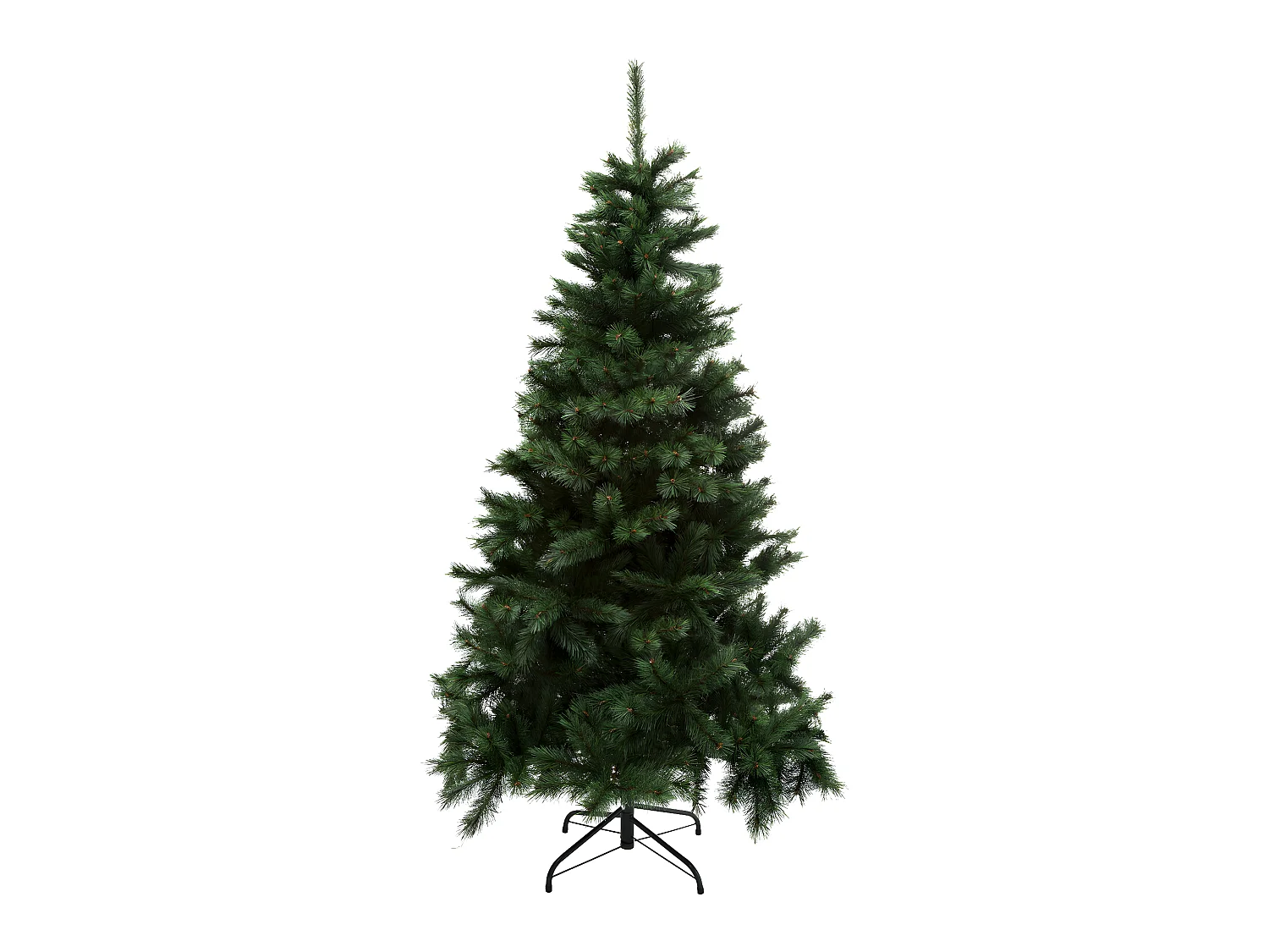 Sapin de Noël artificiel Vert authentique H 210 cm
