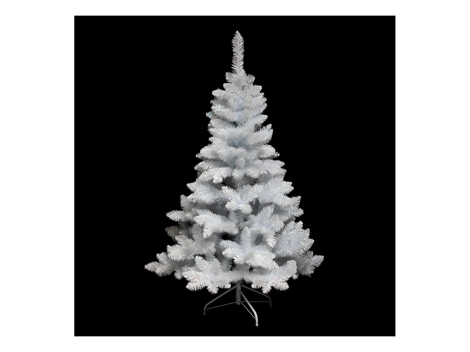 Sapin de Noël artificiel Blanc qualité Premium H 180 cm