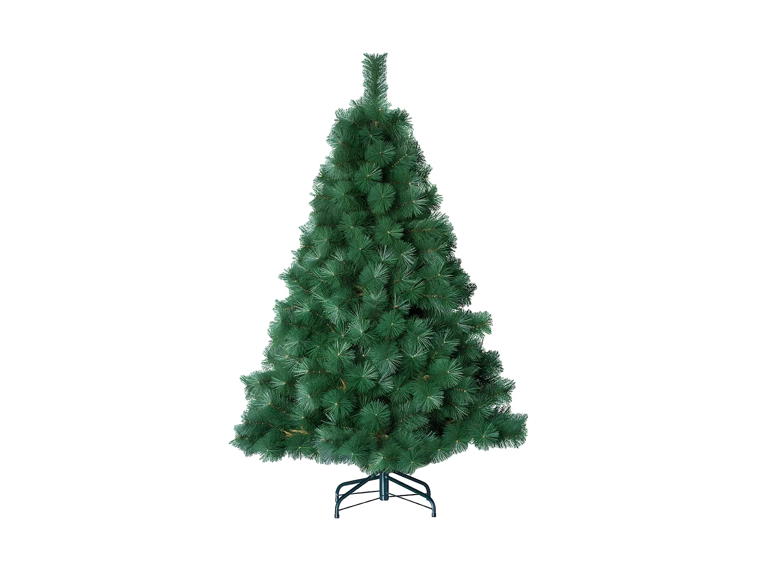 Sapin de Noël artificiel qualité Luxe Vert H 210 cm
