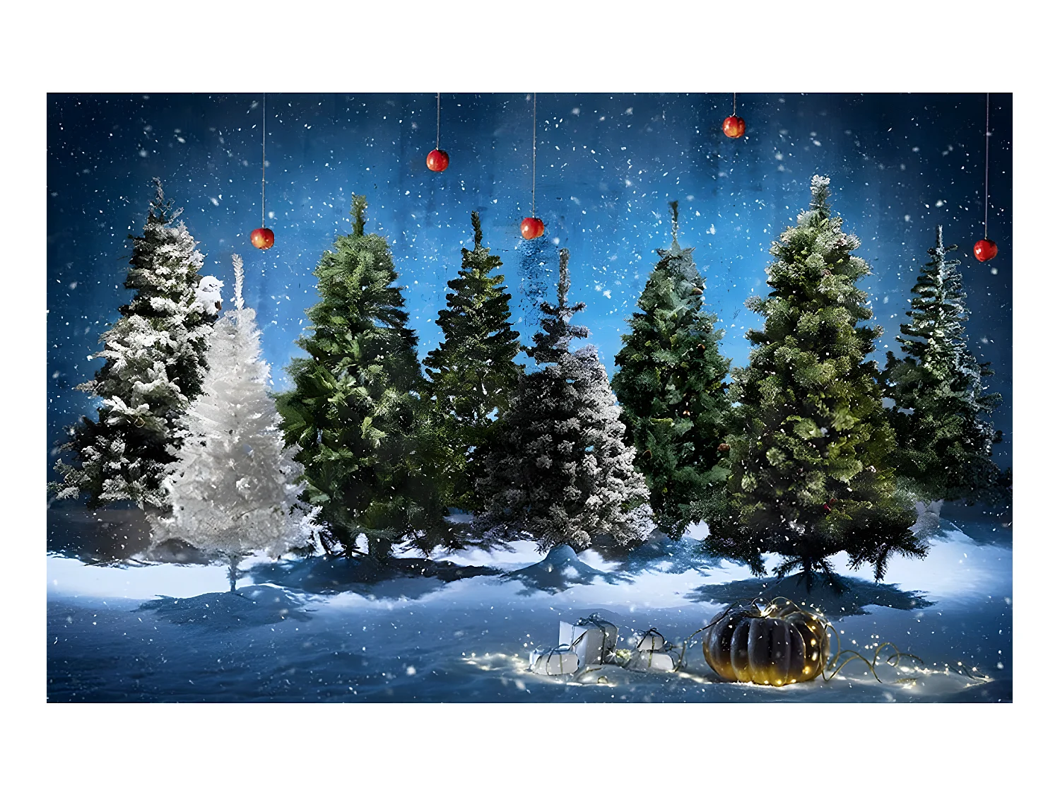 Sapin de Noël artificiel Vert qualité Premium H 240 cm