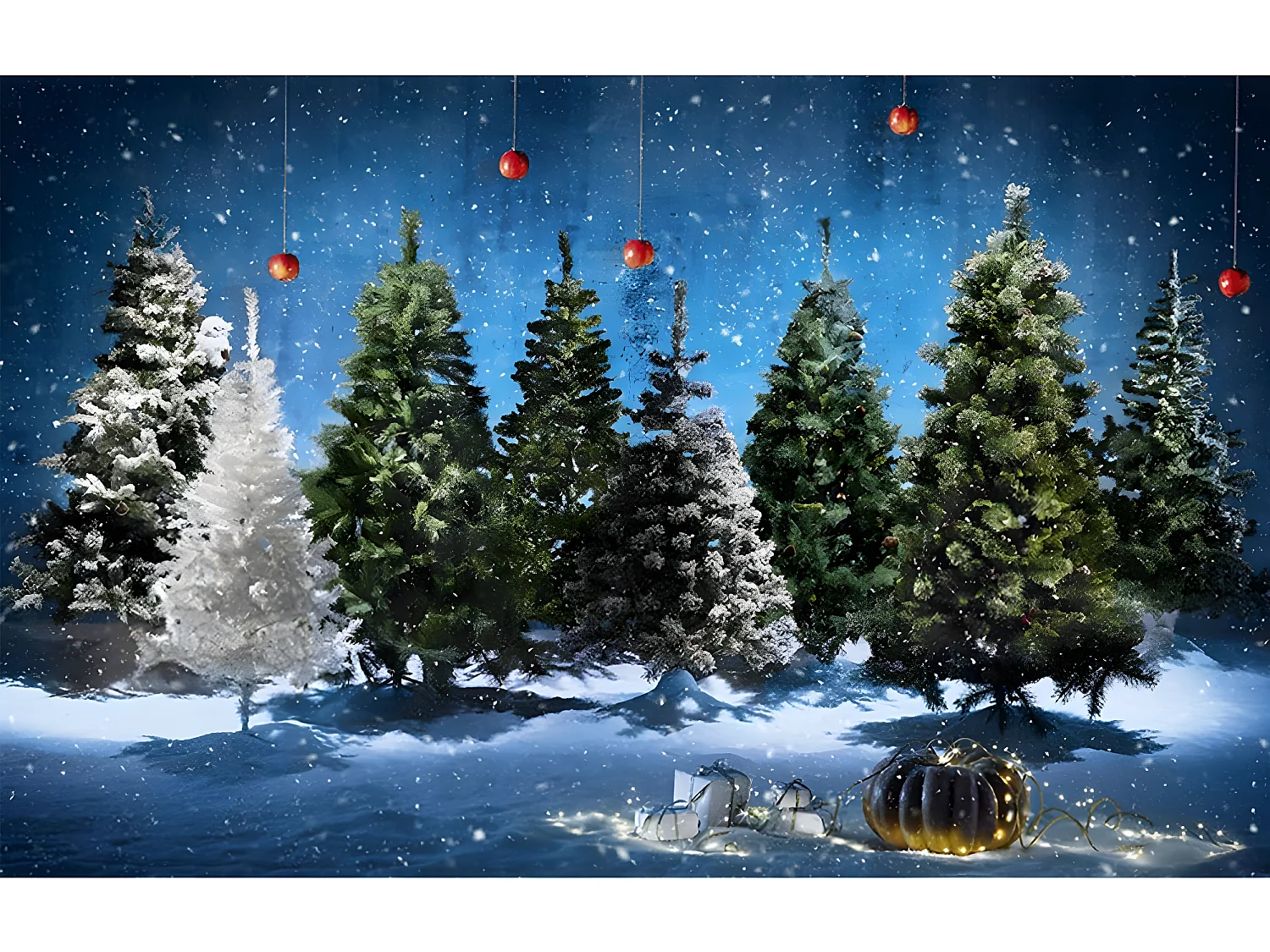 Sapin de Noël artificiel Vert qualité Premium H 240 cm