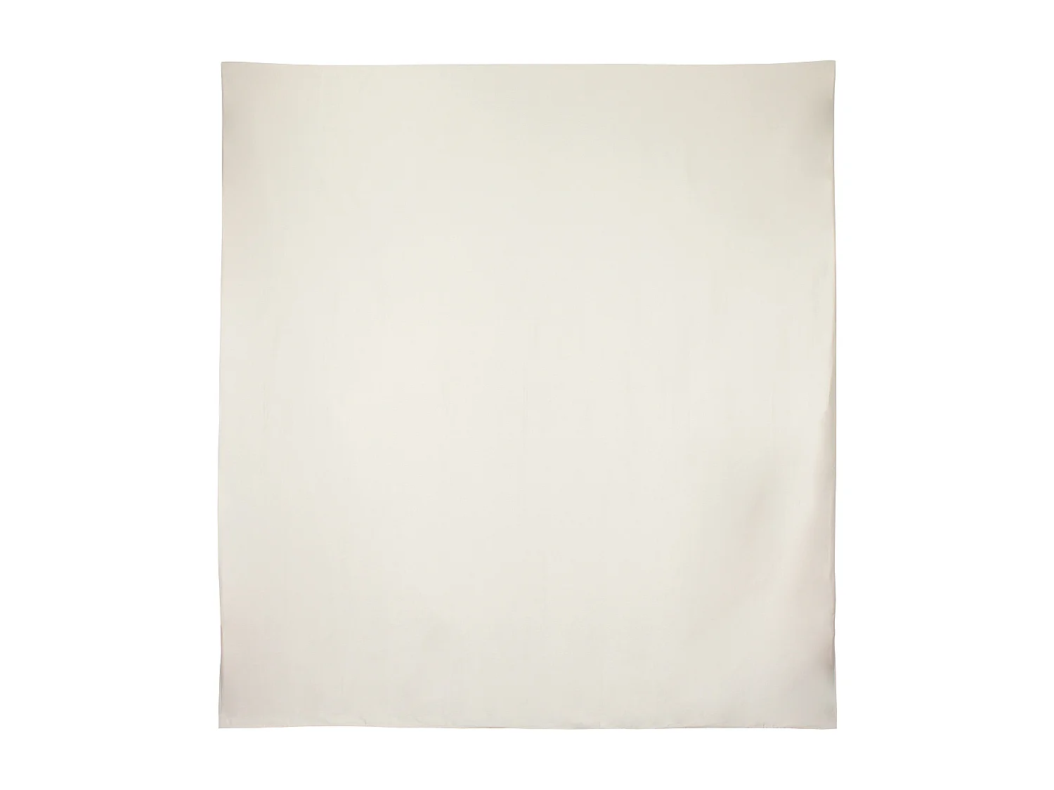 Parure de lit 240x220 cm Satin de coton ODEON Marron clair