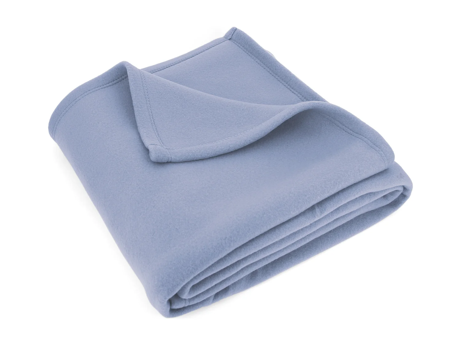 Couverture polaire 220x240 cm Isba Myosotis 100% Polyester 320 g/m2 traité non-feu