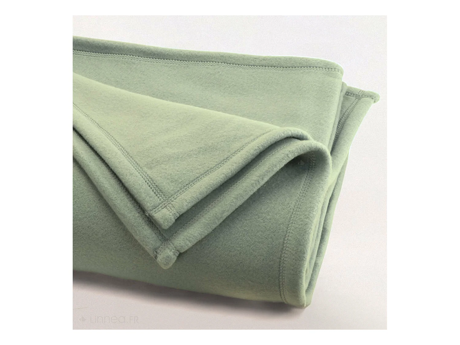 Couverture polaire 240x260 cm Isba Amande 100% Polyester 320 g/m2 traité non-feu