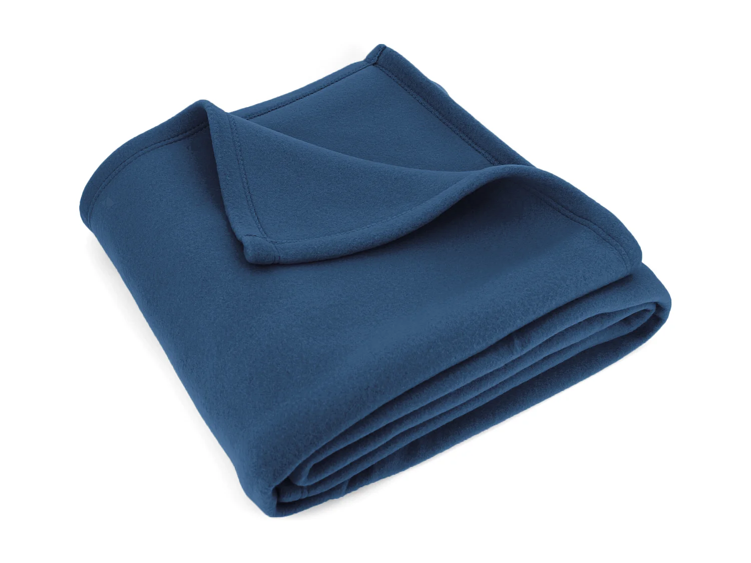 Couverture polaire 180x220 cm Isba Marine 100% Polyester 320 g/m2 traité non-feu