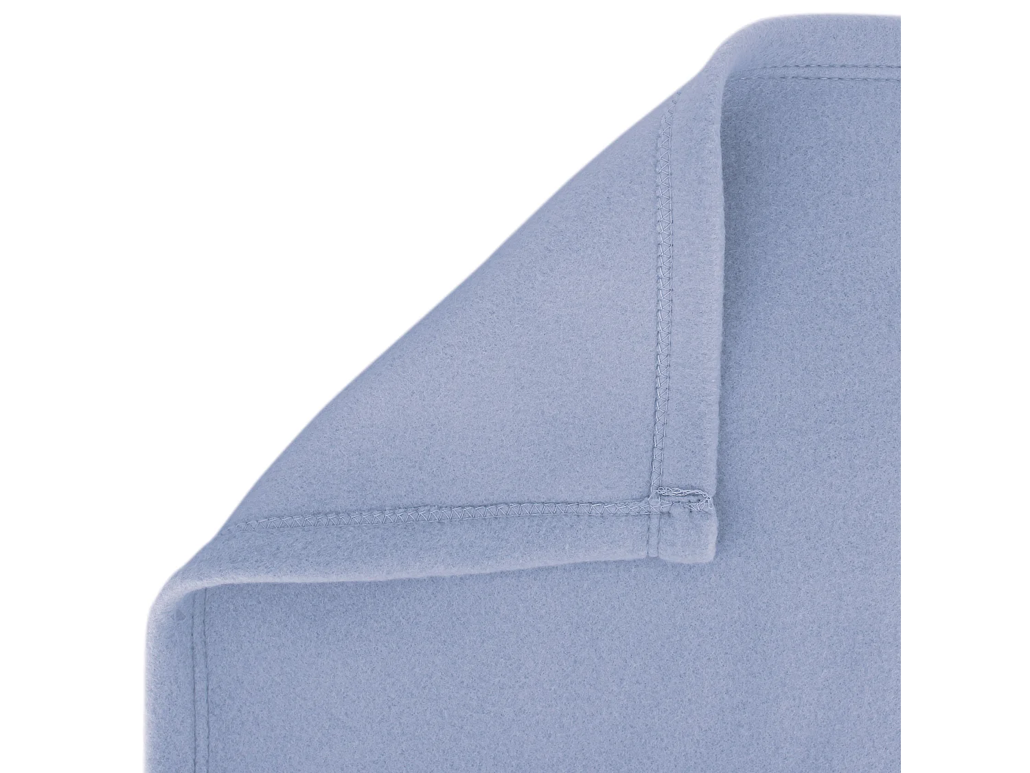 Couverture polaire 180x220 cm Isba Myosotis 100% Polyester 320 g/m2 traité non-feu