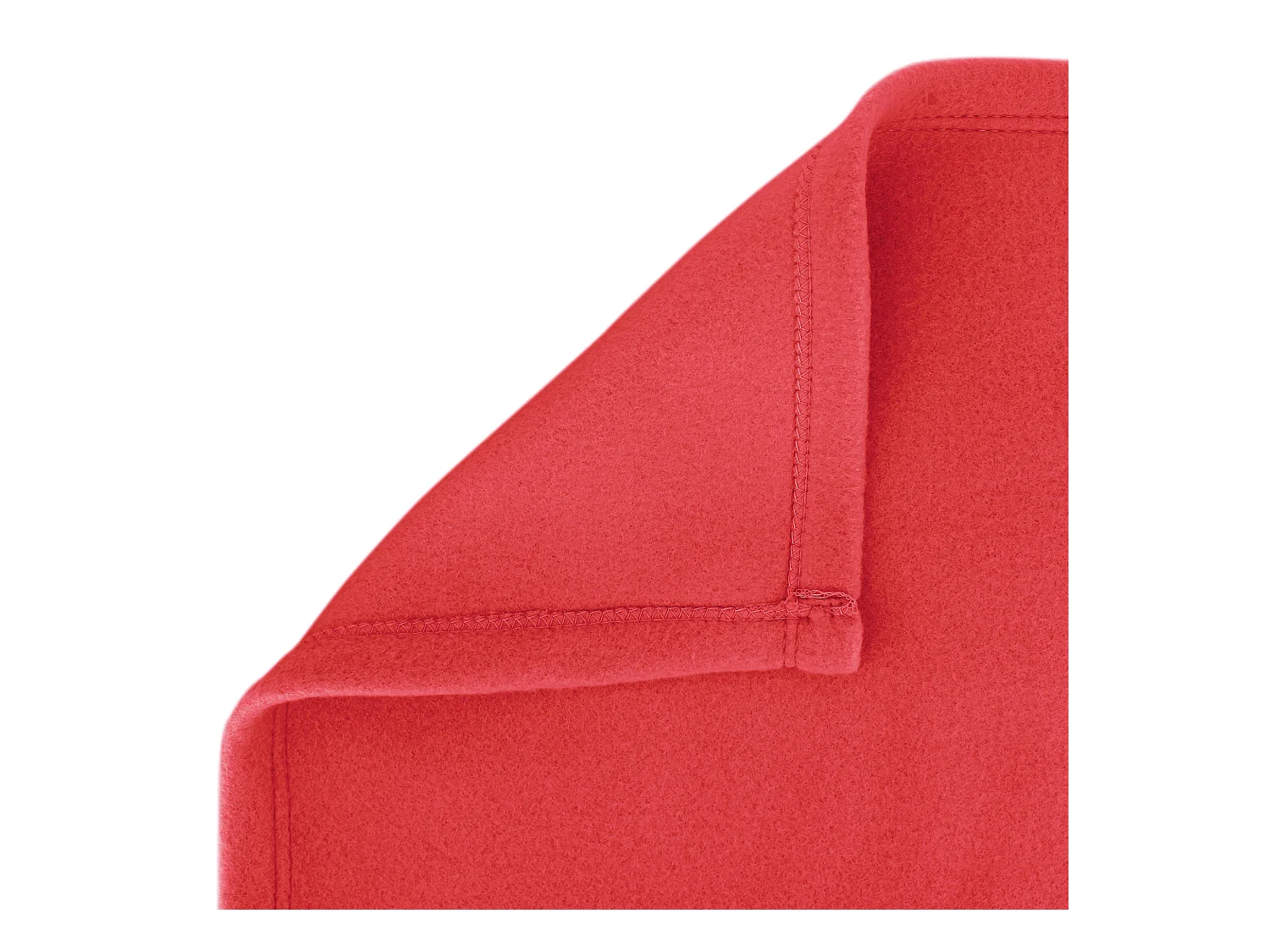 Couverture polaire 240x260 cm Isba Fraise 100% Polyester 320 g/m2 traité non-feu