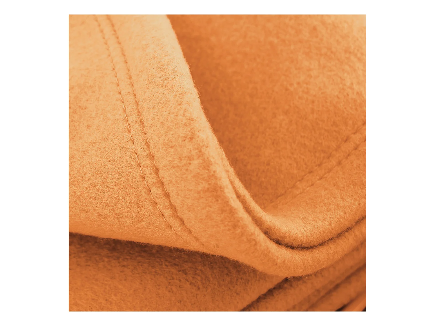 Couverture polaire 240x260 cm Isba Miel 100% Polyester 320 g/m2 traité non-feu