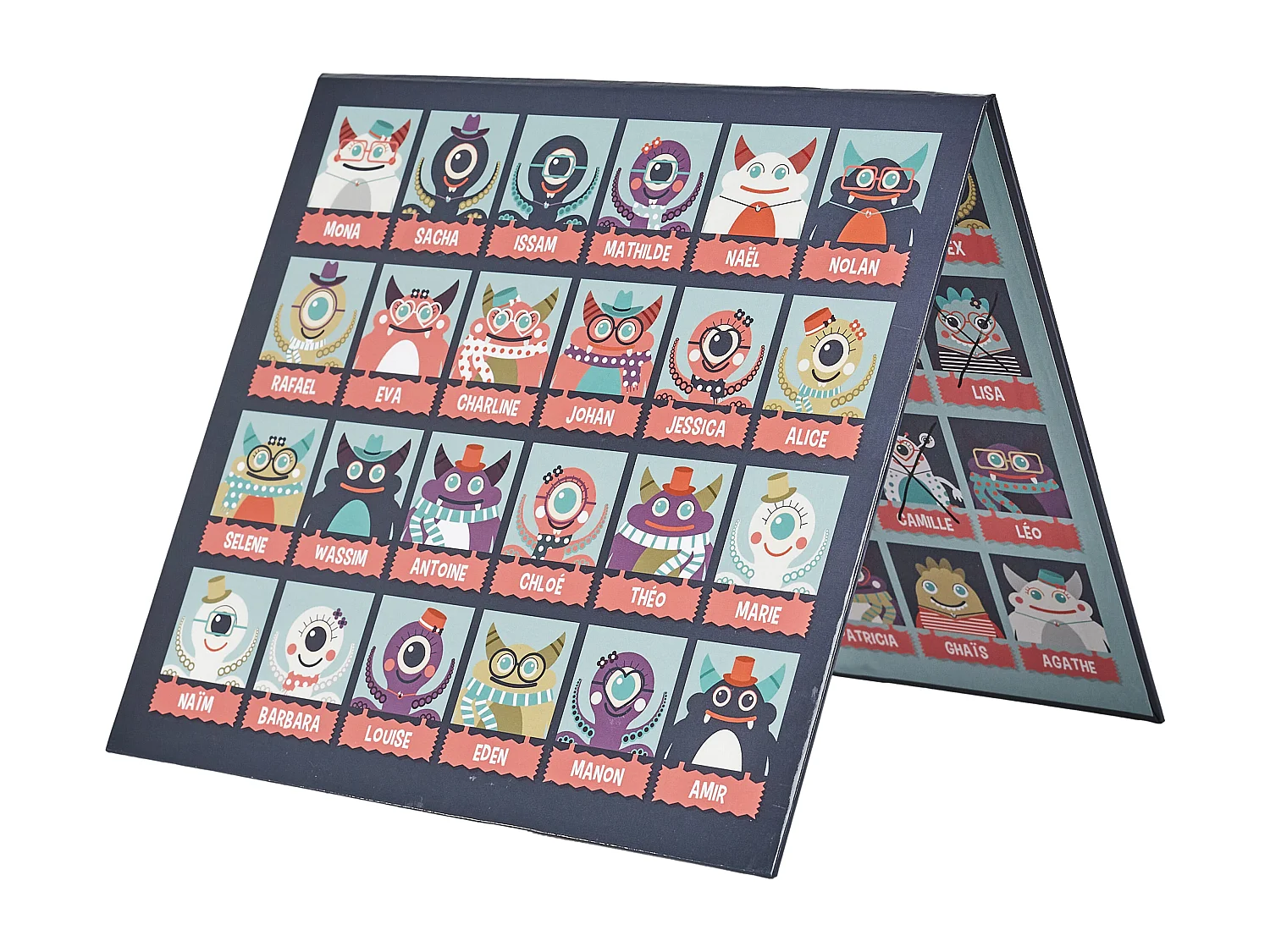 Jeu Devine Qui Je Suis M8 – 48 Cartes, Stylos Effaçables, Jeu Familial Dès 5 Ans