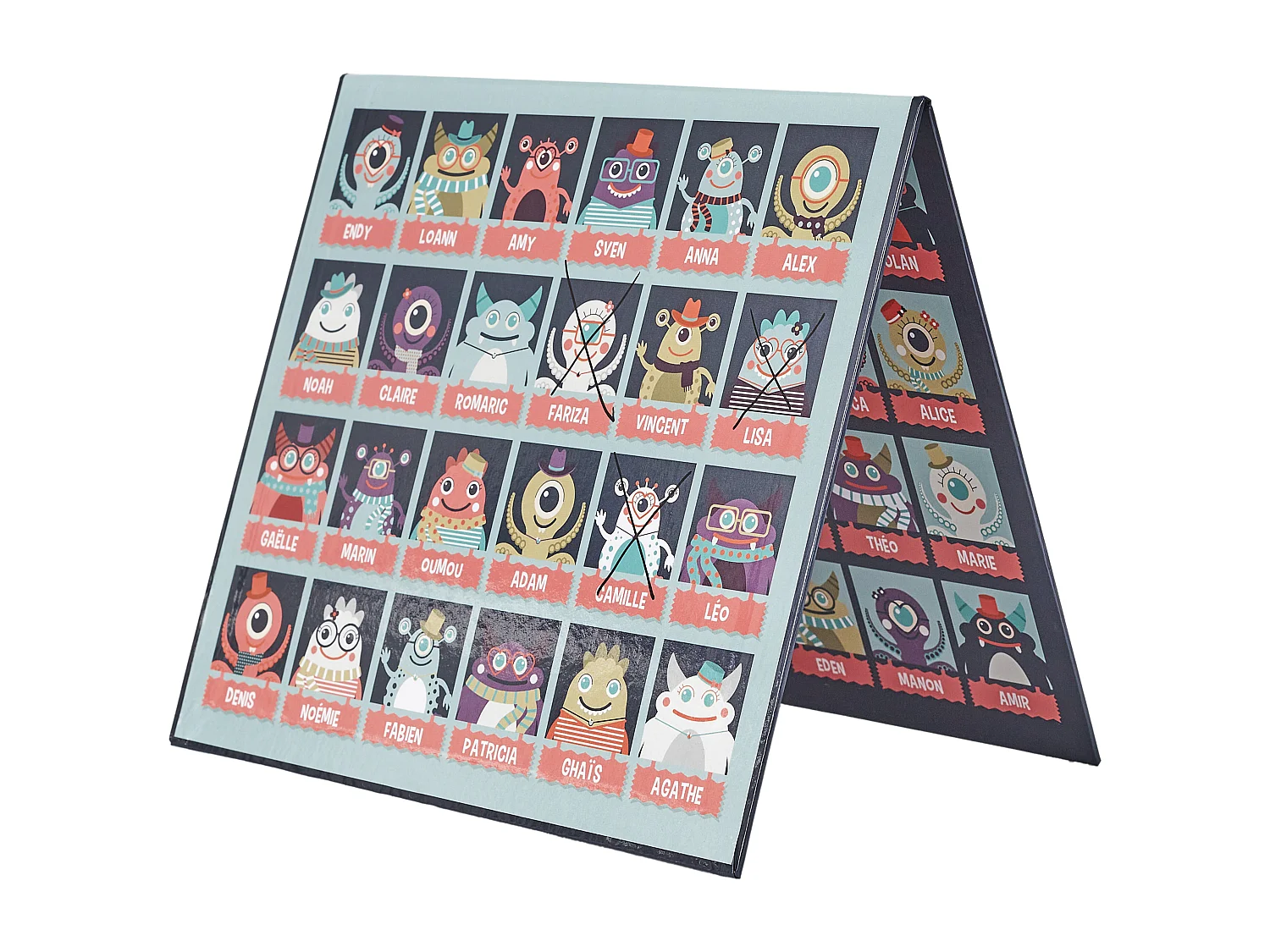 Jeu Devine Qui Je Suis M8 – 48 Cartes, Stylos Effaçables, Jeu Familial Dès 5 Ans