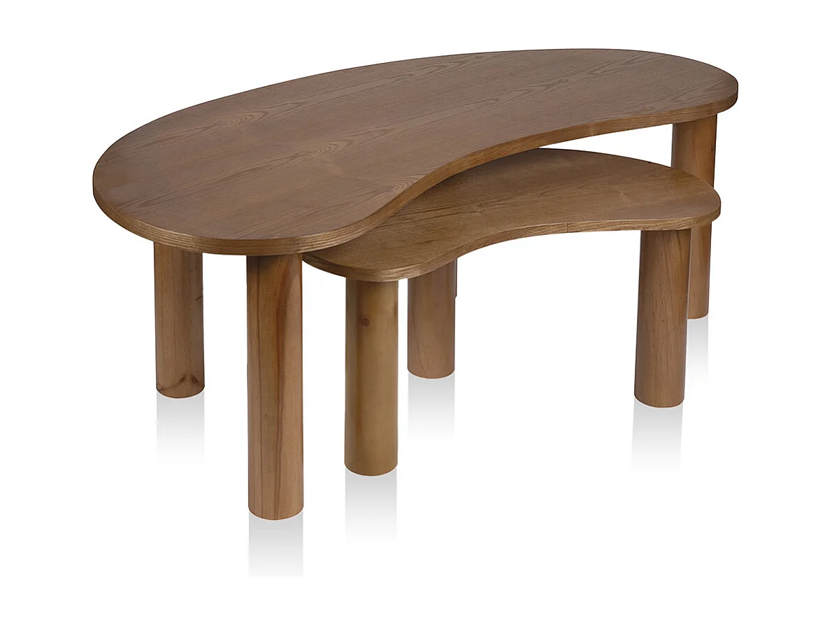 Tables gigognes bois frêne MURCI