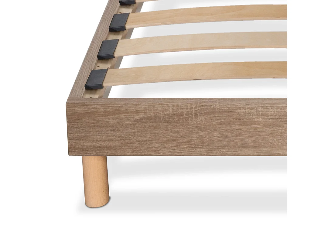 Sommier monolattes Blandice naturel - 90 x 190 cm