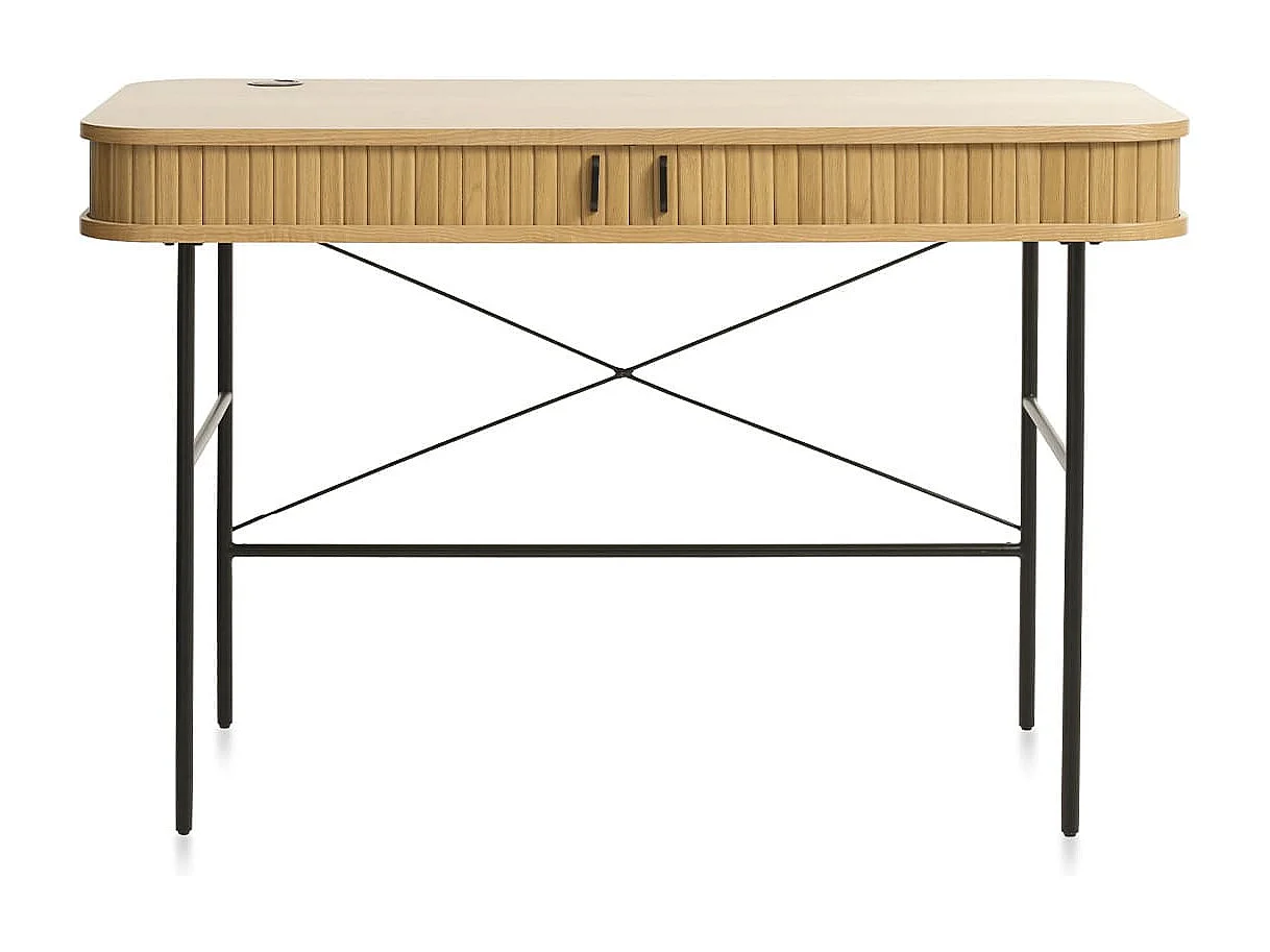 Bureau bois naturel alba  120x60cm