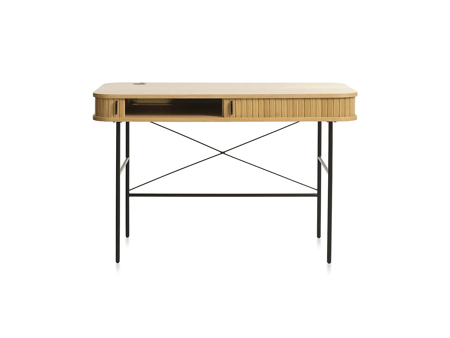 Bureau bois naturel alba 120x60 cm
