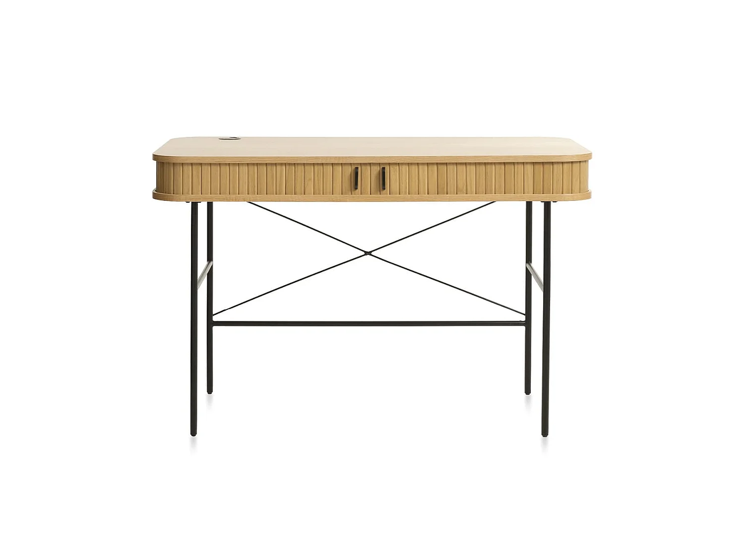Bureau bois naturel alba 120x60 cm