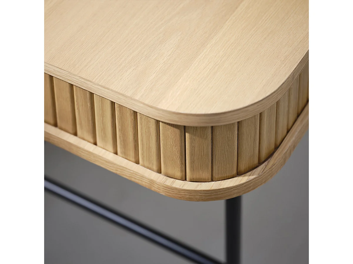 Bureau bois naturel alba 120x60 cm