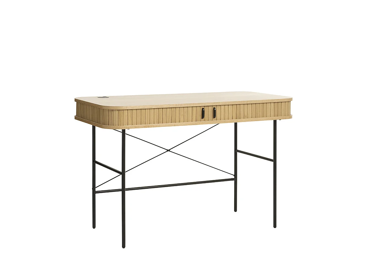 Bureau bois naturel alba 120x60 cm