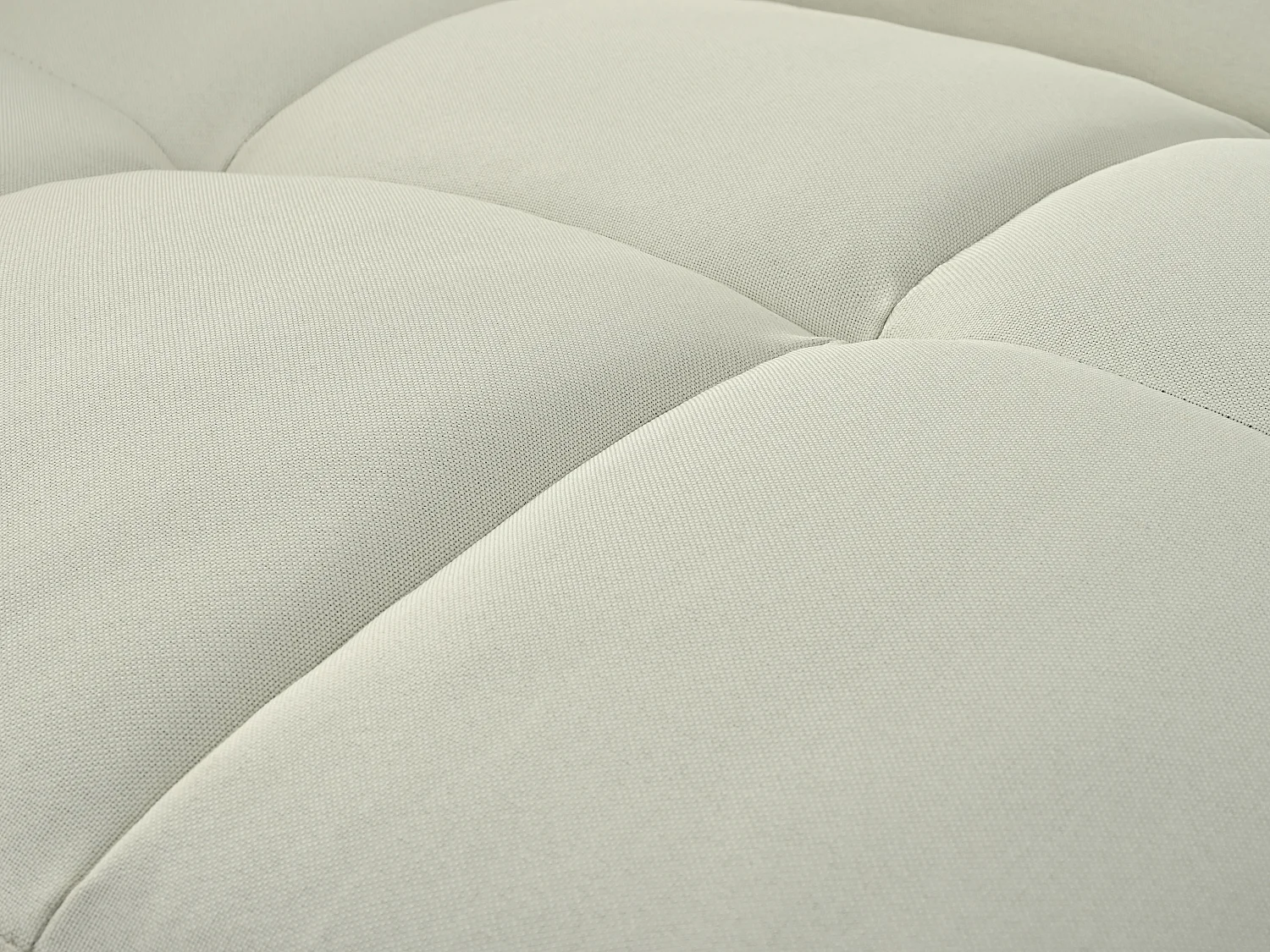 Canapé Relax 2 Places avec Accoudoirs - Design Mid-Century Moderne avec Dossier Capitonné Réglable 5 Positions - Lin Gris à Carreaux - Idéal Salon Moderne